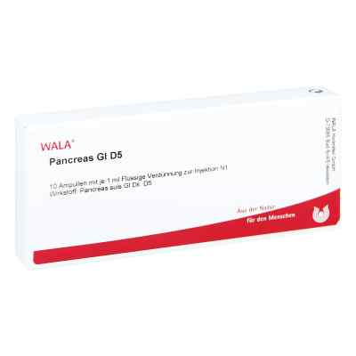 Pancreas Gl D5 Ampullen 10X1 ml von WALA Heilmittel GmbH PZN 02829783