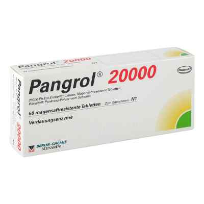 Pangrol 20000 50 stk von BERLIN-CHEMIE AG PZN 04783192