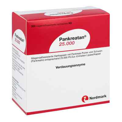 Pankreatan 25000 200 stk von NORDMARK Pharma GmbH PZN 06890041