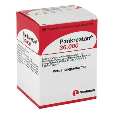 Pankreatan 36000 50 stk von NORDMARK Pharma GmbH PZN 07322126