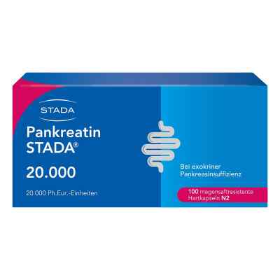 Pankreatin STADA 20.000 bei Verdauungsstörung 100 stk von STADA Consumer Health Deutschland GmbH PZN 14307765