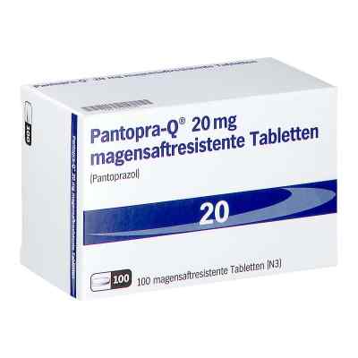 Pantopra-Q 20mg 100 stk von JUTA Pharma GmbH PZN 05105324