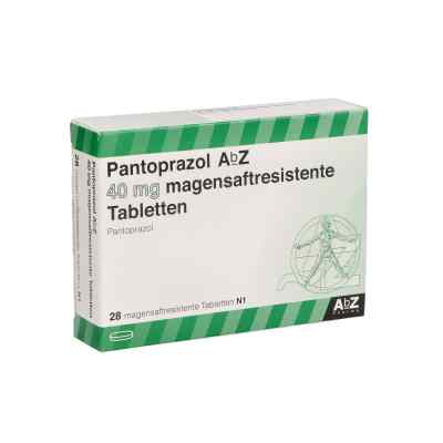 Pantoprazol AbZ 40mg 28 stk von AbZ Pharma GmbH PZN 01841925