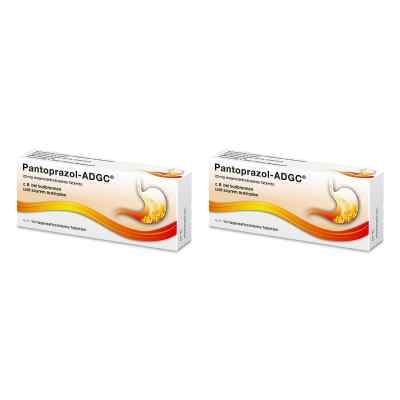 Pantoprazol ADGC 20 mg 2x14 stk von Zentiva Pharma GmbH PZN 08103702