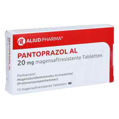 Pantoprazol AL 20mg 15 stk von ALIUD Pharma GmbH PZN 07013098