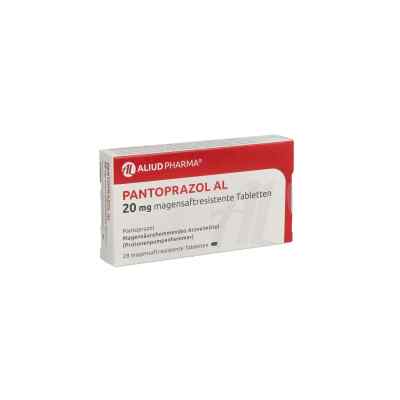 Pantoprazol AL 20mg 28 stk von ALIUD Pharma GmbH PZN 01249167