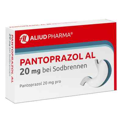 Pantoprazol AL 20mg bei Sodbrennen 7 stk von ALIUD Pharma GmbH PZN 05883659