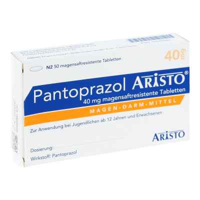 Pantoprazol Aristo 40mg 50 stk von Aristo Pharma GmbH PZN 10549342