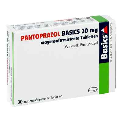 PANTOPRAZOL BASICS 20mg 30 stk von Basics GmbH PZN 03275789
