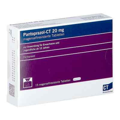 Pantoprazol-CT 20mg 15 stk von AbZ Pharma GmbH PZN 01260418