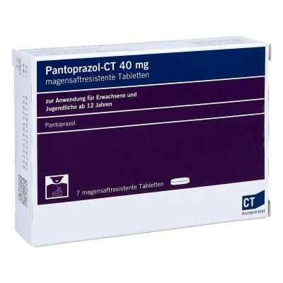 Pantoprazol-CT 40mg 7 stk von AbZ Pharma GmbH PZN 01271876