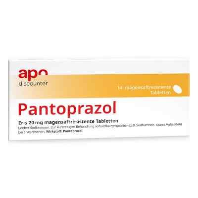 Pantoprazol Eris 20 mg TMR von apo-discounter bei Sodbrennen 14 stk von Apotheke im Paunsdorf Center PZN 16733785