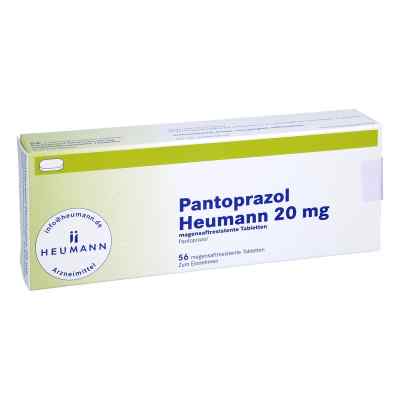 Pantoprazol Heumann 20mg 56 stk von HEUMANN PHARMA GmbH & Co. Generi PZN 09192171