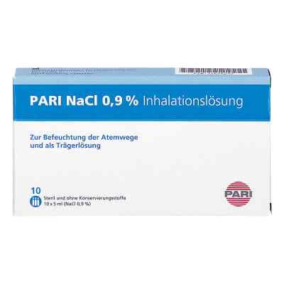 Pari Nacl Inhalationslösung Ampullen 10X5 ml von Pari GmbH PZN 12474217
