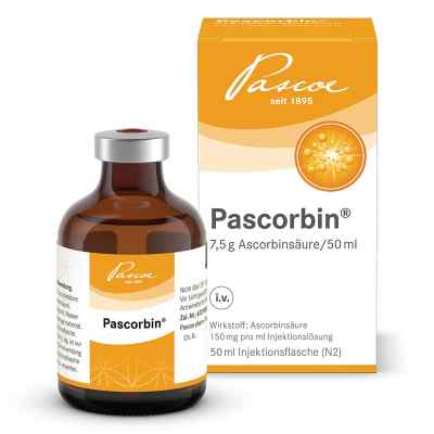 Pascorbin 7,5 g Vitamin-C-Hochdosis-Infusion 50 ml von Pascoe pharmazeutische Präparate GmbH PZN 00581310