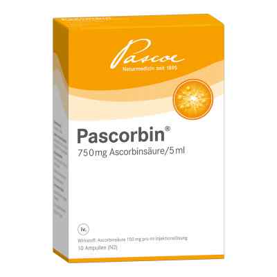 Pascorbin Injektionslösung 10X5 ml von Pascoe pharmazeutische Präparate PZN 00150343