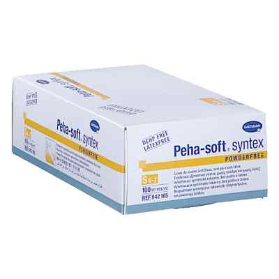 Peha-soft Syntex Unters.handsch.unste.pud.frei S 100 stk von PAUL HARTMANN AG PZN 03887989