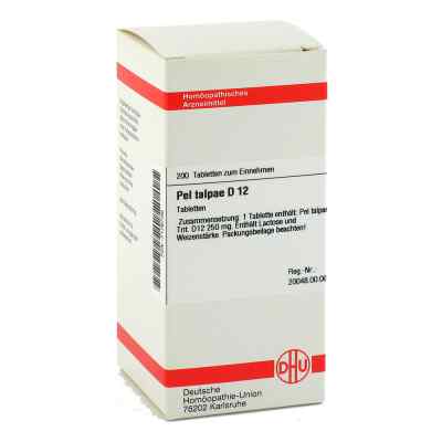Pel Talpae D12 Tabletten 200 stk von DHU-Arzneimittel GmbH & Co. KG PZN 07176736