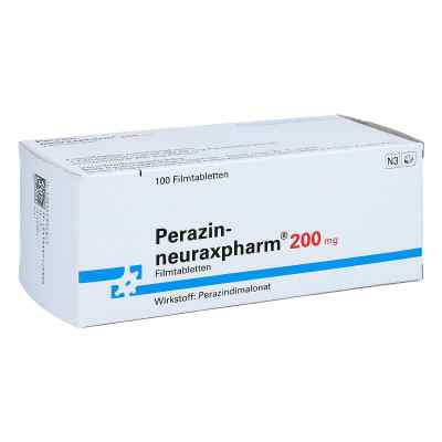 Perazin neuraxpharm 200 mg Filmtabletten 100 stk von neuraxpharm Arzneimittel GmbH PZN 07229326