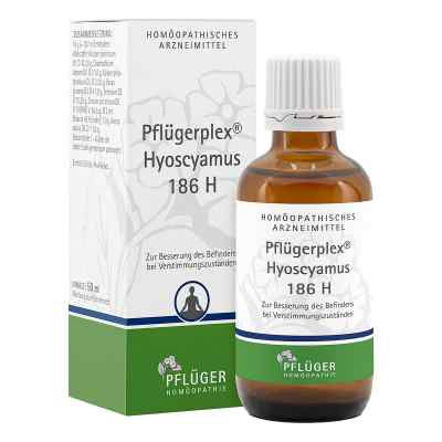 Pflügerplex Hyoscyamus 186 H Tropfen 50 ml von Homöopathisches Laboratorium Ale PZN 03866125
