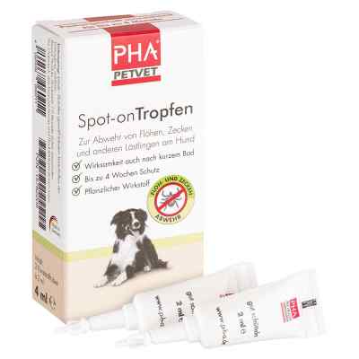 Pha Spot-on Tropfen für Hunde 2X2 ml von PetVet GmbH PZN 15782209