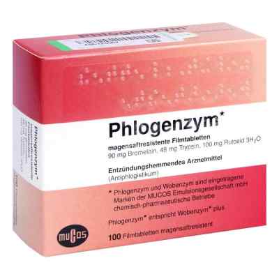 Phlogenzym magensaftresistente Filmtabletten 100 stk von kohlpharma GmbH PZN 10048025
