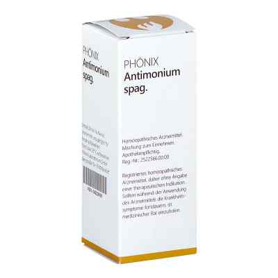 Phönix Antimonium spag. Tropfen 50 ml von PHÖNIX LABORATORIUM GmbH PZN 04222890
