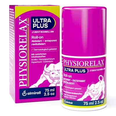 Physiorelax Ultra Plus Roll-on Lotion 75 ml von ALMIRALL HERMAL GmbH PZN 19446299