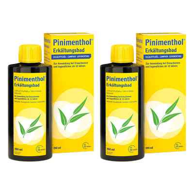 Pinimenthol Erkältungsbad ab 12 Jahre 2x190 ml von Dr.Willmar Schwabe GmbH & Co.KG PZN 08102719