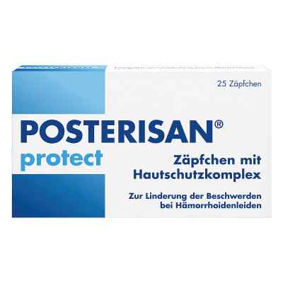 Posterisan Protect Hämorrhoidenzäpfchen 25 stk von DR. KADE Pharmazeutische Fabrik GmbH PZN 19269288