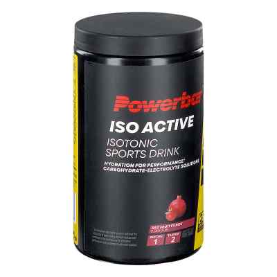 Powerbar Isoactive red Fruit Punch 600 g von NEC MED PHARMA GMBH PZN 15303255