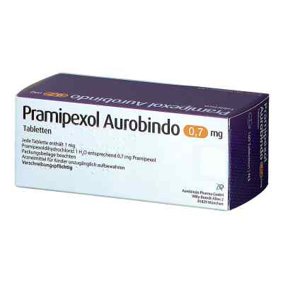 Pramipexol Aurobindo 0,7mg 100 stk von PUREN Pharma GmbH & Co. KG PZN 09780896
