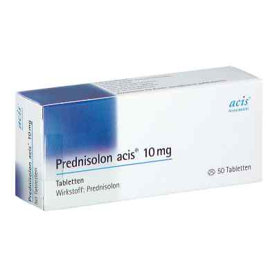Prednisolon Acis 10 mg Tabletten 50 stk von acis Arzneimittel GmbH PZN 02107877