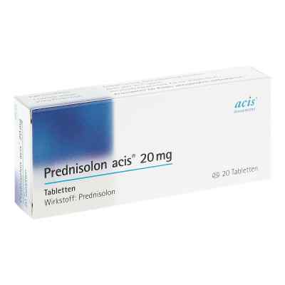 Prednisolon Acis 20 mg Tabletten 20 stk von acis Arzneimittel GmbH PZN 01401385