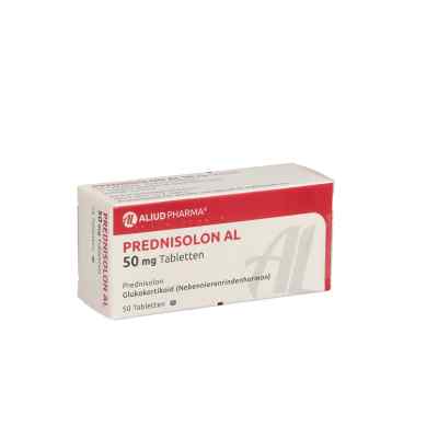 Prednisolon Al 50 mg Tabletten 50 stk von ALIUD Pharma GmbH PZN 04216180
