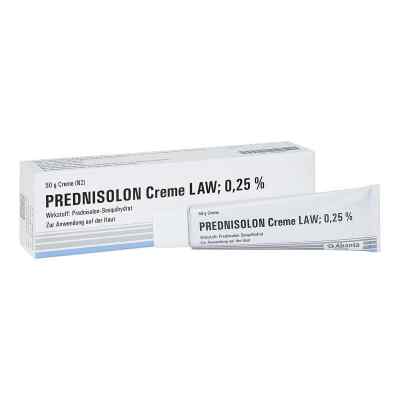 Prednisolon Creme Law 50 g von Abanta Pharma GmbH PZN 04909345