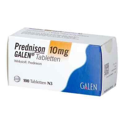 Prednison 10mg GALEN 100 stk von GALENpharma GmbH PZN 11518970