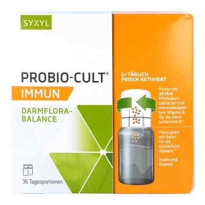Probio-cult Immun Syxyl Trinkampullen 36 stk von MCM KLOSTERFRAU Vertr. GmbH PZN 14419174