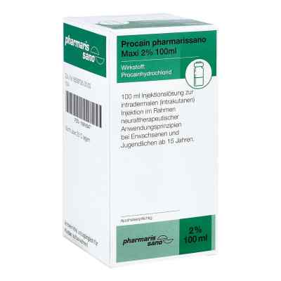 Procain pharmarissano 2% Maxi 100 ml von medphano Arzneimittel GmbH PZN 16816347