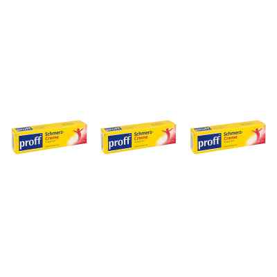 Proff Schmerzcreme 50mg/g 3x150 g von Dr. Theiss Naturwaren GmbH PZN 08104790