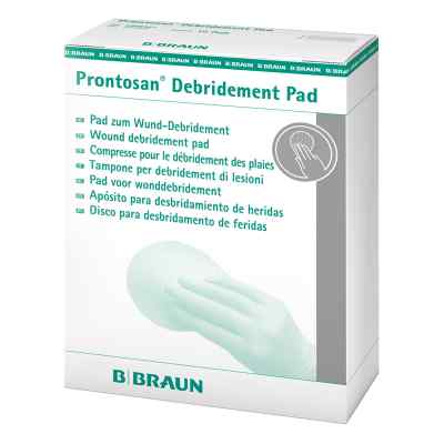 Prontosan Debridement Pad 10 stk von B. Braun Melsungen AG PZN 12539879