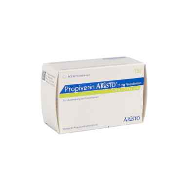 Propiverin Aristo 15 mg Filmtabletten 98 stk von Aristo Pharma GmbH PZN 07795474