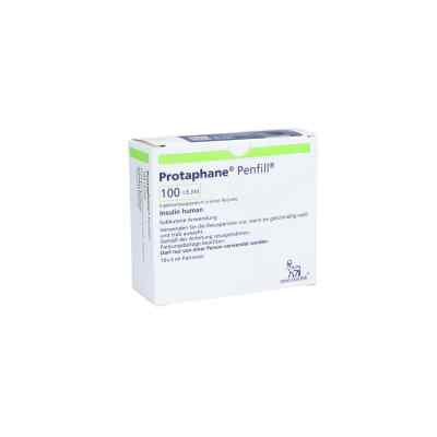 Protaphane Penfill 100 Internationale Einheiten pro Milliliter 10X3 ml von Novo Nordisk Pharma GmbH PZN 00544786