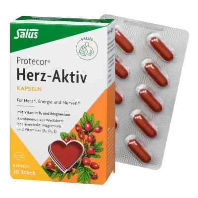 Protecor Herz-aktiv Kapseln 30 stk von SALUS Pharma GmbH PZN 01249055