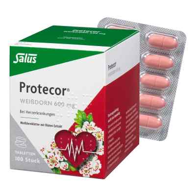 Protecor Weißdorn 600mg 100 stk von SALUS Pharma GmbH PZN 09205034