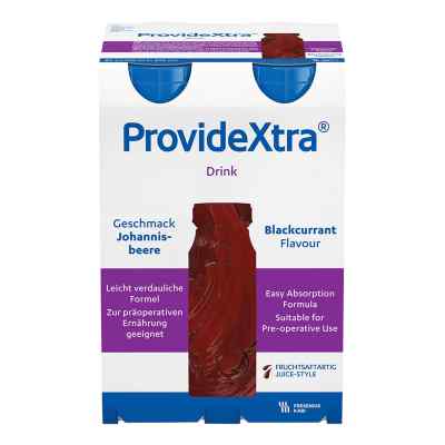 Provide Xtra Drink Johannisbeere Trinkflasche 4X200 ml von Fresenius Kabi Deutschland GmbH PZN 00066080