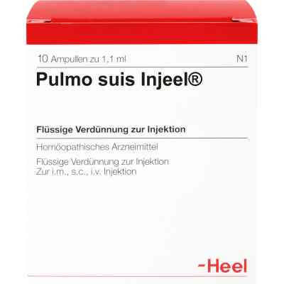 Pulmo Suis Injeel Ampullen 10 stk von Biologische Heilmittel Heel GmbH PZN 00845648