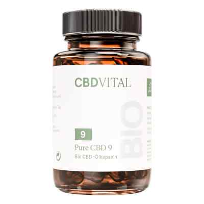 Pure CBD 9 Kapseln CBD VITAL 60 stk von Vitrasan GmbH PZN 17242351