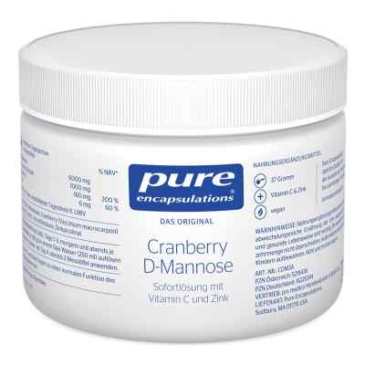 Pure Encapsulations Cranberry D-Mannose Pulver 37 g von pro medico GmbH PZN 16226344