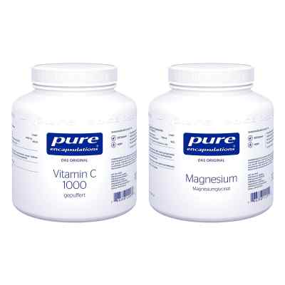 Pure Encapsulations Magnesiumglycinat + Vitamin C1000 gepuffert 1 Pck von pro medico GmbH PZN 08104764
